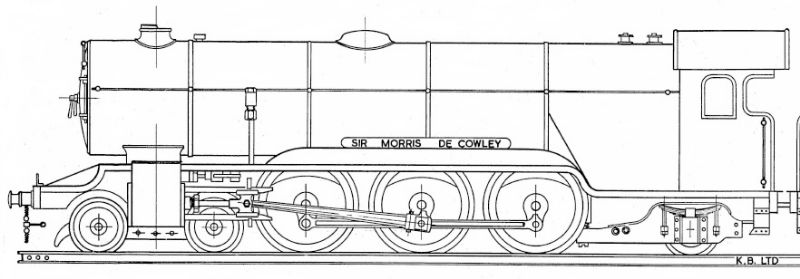 Sir William Morris O Gauge Drawings